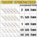 Bucktail Jigs Saltwater Hair Jigs Head Flukes Fishing Lures Assorted Kit - 5 Piece Pack for Striped Bass, Walleye, Snook, Rockfish - 1/4oz, 1/2oz, 1oz, 2oz - All White - Buy Online on GoSupps.com
