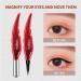 2 Pcs Waterproof Liquid Eyeliner Set | Super Slim Long-Lasting Formula | Ultra-Fine Felt Tip | Smudgeproof Black Eyeliner - Buy Online on GoSupps.com