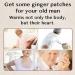 GreenHB 100 Pcs Ginger Foot Patches for Lymphatic Drainage and Pain Relief - Buy Online on GoSupps.com