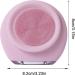 Electric Face Scrubber | Gentle Silic Facial Brush | Waterproof Face Cleansing Brush | Effective Facial Cleanser for Clear Skin | Perfect for Family Birthdays Holiday Gifting Pink - Buy Online on GoSupps.com