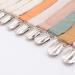 Lisanl Pacifier Chain Eco-Friendly Cotton Linen Pacifier Holder for Babies & Toddlers | International Shipping Available - Buy Online on GoSupps.com