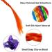 Children Diva Neon Colors Braided Hair Extension Highlight Kit - 12 Pack - Buy Online on GoSupps.com