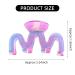 Jayongnee 5Pcs Hair Claw Clips for Women - Large Claw Clips for Thick and Thin Hair, Multi-colored Set - Buy Online on GoSupps.com