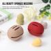FERYES Makeup Sponge Holder - Shatterproof Silicone Case for Beauty Blender - Khaki - Buy Online on GoSupps.com
