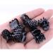 Queta 100 Pieces Mini Black Hair Clips - Durable Plastic Hair Clips for All Hair Types | International Shipping Available - Buy Online on GoSupps.com