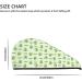 Green Avocado Microfiber Hair Towel - Super Absorbent Quick Dry Hair Wrap for Women | Ideal for Long Curly & Thick Hair - Buy Online on GoSupps.com