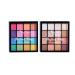 2pcs Professional Eyeshadow Palette Makeup Set(Warm Neutrals +Brights ) - 16 Colors Ultimate Highly Pigmented Eye Shadow Cosmetics Pallet, 2 Count