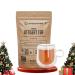 CHAIZONED Christmas Tiramisu Flavored Black Tea - High Caffeinated Holiday Tea - Premium Loose Leaf Tea Blend with Black Tea Liquorice and Tiramisu Flavour - Make Hot or Iced Tea & Brews Up to 25 Cups - 50g (1.7 oz) Tiramisu Black Tea