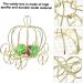 Alipis 4pcs Pumpkin Cart Metal Candy Box Ornament Decor Girls Candy Container Halloween Metallic Line Baby 12x10cmx4pcs Goldenx4pcs - Buy Online on GoSupps.com