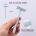 Buy Copper Single Blade Razor - Gentle & Close Shave | Eco-Friendly Double Edge Safety Razor with 10 Blade Refills Long Handle Perfect for Sensitive Skin - International Shipping Available - Buy Online on GoSupps.com
