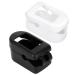Oximeter Case Storage Protector Travel Blood Oxygen Silicone Home Cover Monitor Protection for 2Pcs Holder Case Symbol Signs (Black and White 6-8 37-41)