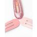 Set of 6 Pink Hair Clips Snap Bendies Sleepies 4cm - Buy Online on GoSupps.com