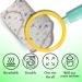 Miracle Blanket Baby Sleep Swaddle Wrap | Newborn Infant Boy or Girl 0-3 Months | Gray Color - Buy Online on GoSupps.com