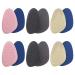 6 pairs forefoot cushions Bale Bale Tearsucker heel inserts of foot cushions forefoot cushions Medium-sized Cushions slipproof pad in half size mesh-stretch tissue