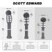 Scott Edward Handmade Knit Wood Golf Covers - 4 Pieces Set | Fit 460cc Driver, Fairway Wood, and Hybrid | Grey White Argyle Design - Buy Online on GoSupps.com