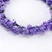 Frcolor Lavender Flower Crown Simulation Floral Headband Wedding Bridal Hair Garland Hair Wreath for Beach Vacation (Light Purple) - Buy Online on GoSupps.com