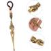 3D Beauty Ear Scratcher Brass Earwax Pick - Retro Car Accessories Cleaning Kit - Buy Online on GoSupps.com