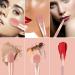 8PCS Mini Makeup Brush Set for Foundation, Powder, Blush, Eyeshadow - Coral Pink | GOHIGH Ordinary(2022) - Buy Online on GoSupps.com