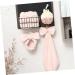 AUTSUPPL 1 Set Dry Hair Towel Set Fast Drying Hair Bathroom Shower Ball Body Sponge Twisted Yarn Pink - Buy Online on GoSupps.com