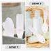 Coolhiya 20-Pack Prison Toothbrush with Spoon | Mini Soft Grip Travel Toothbrush | Ideal for Prison Needs - White Plastic - Buy Online on GoSupps.com