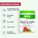 Oziva Superfood Greens & Herbs Powder | 8.8 oz (250 gm) | Chlorella, Curcumin, Spirulina, Maca, Moringa | Cleanse, Detox, Energy | Vegan & Keto Friendly - Buy Online on GoSupps.com