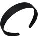 2.5cm (1") Matte Fabric Plastic Alice Band Hair Band Headband No Teeth for Women Girls by Glitz4Girlz (Black) - Buy Online on GoSupps.com