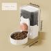 Automatic Cage Feeder | Small Animal Water Dispenser | Cat Food Dispenser | For Hamster Guinea Pig Rabbit Chinchilla Ferret Gerbil Pink feeder - Buy Online on GoSupps.com
