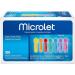 Microlet Colored Lancets 100 - Pack of 2 with Microlet Next Lancing Device - Buy Online on GoSupps.com