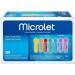 Microlet Colored Lancets 100 Each (Pack of 2) with Microlet Next Lancing Device