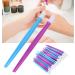 Rubber Cuticle Pusher Nail Cleaner Pusher Rubber Nail Pusher Rubber Tipped Pusher for Men and Women for Pushing Back the Cuticle and Cleaning Under the Nails - Buy Online on GoSupps.com
