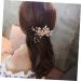 Didiseaon Flower Hair Accessories Rhinestone Headpiece Bridal Headpiece Rhinestone Hair Comb Jeweled Hair Combs Pearl Hair Comb Wedding Gold Hair Comb Clip Tiara Crystal Set Pink Bride - Buy Online on GoSupps.com