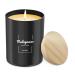 Relaxd Premium Vanilla & Coconut Scented Natural Soy Wax Candle (Madagascar) Hand Poured Long Lasting Aromatherapy Essential Oil Candles