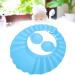 Baby Bathing Hat 6.6in Diameter Kids Shampoo Hat Silicone Ear Shower Hat for Children(Blue) - Buy Online on GoSupps.com