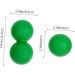 Gleavi Fascia Ball - Myofascial Release Tool for Muscle Massage & Hand Exercise | TPE Peanut Relaxation Ball for Fitness | International Shipping Available - Buy Online on GoSupps.com