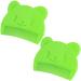 2 Pcs Baby Comb Baby Cradle Cap Comb Baby Hair Brush Toddler Comb Toddler Hair Brush Newborn Hair Brush Cradle Cap Comb (Green)