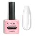 AIMEILI Clear Building Nail Gel Builder Base 7 in 1 in a Bottle for Nails Extension Base Coat Nail Repair Nail Strengthen Decoration Glue Quick Extension Gel 15ml Clear 15 ml (Pack of 1)