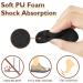 Dr. Foot Shoe Filler Inserts for Loose Shoes - Toe Cushion Inserts for Big Shoes | Small Size (Half Size Bigger) | Comfortable Fit for Sports High Heels & Boots - Black - Buy Online on GoSupps.com