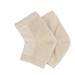 3 Pairs Moisturising Heel Socks Gel Linked Open Toe for Cracked Dry Heel Women Men Spa Foot Care Socks for Dry Hard Cracked Skin Moisturising Day Night Care Skin Beige