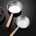 316 Stainless Steel Frying Pan Non-Stick Deep Pan Steak Pots Kitchen Utensil Suitable for Hobs Stainless Steel 316 Pan - Buy Online on GoSupps.com