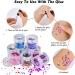 Buy BOSDONTEK 12 Boxes Glitter for Nail Face & Body - Makeup Art & Festival Decoration | International Shipping Available - Buy Online on GoSupps.com