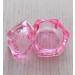 2 Pcs Glass Crystal Nail Art Acrylic Liquid Powder Dappen Dish Cups - Pink - Buy Online on GoSupps.com