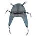 Patient Aid Universal Mesh Bath Patient Lift Sling with Head Support, Divided Leg Shower Sling, (Small)