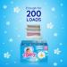 Fleecy Fabric Softener Dryer Sheets - For Irresistibly Soft & Static-Free Clothes | Paraben & Phosphate Free | Softener for Laundry | (Fresh Air) 200 Sheets - Buy Online on GoSupps.com
