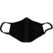 WITHMOONS 2PCS Black Cotton Face Mask - Reusable Washable Multi-Layered Protection | International Shipping - Buy Online on GoSupps.com