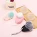 3PCS Facial Cleansing Brushes - 2 in 1 Silicone Scrubber & Soft Bristle Brush Set for Deep Skin Cleansing - Black, Pink, Green - Buy Online on GoSupps.com