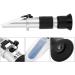 BOWONG Salinity Refractometer Automatic Temperature Compensation Salt Water Tester Hydrometer 0-100ppt & 1.000-1.070 Specific Gravity ATC Refractometer for Sea Water Aquarium Tank Marine Industry - Buy Online on GoSupps.com
