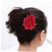 FRCOLOR 2 1 Rose Clips for Hair Rose Hair Accessories Flower Hair Accessories for Women Flower Pins for Clothes Red Brooch Room Accessories Rose Hair Clips for Girls Bride Wedding Mexico medium Red - Buy Online on GoSupps.com