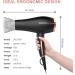 Ionic Blow Dryer with Diffuser | Professional Hair Dryer 1875W | Low Noise, Concentrator, 2 Speed & 3 Heat Settings | Black - Buy Online on GoSupps.com