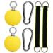 Gogogmy 1 set handle training ball home pull -up exercise balls grip trainer fitness training balls handle strong grip ball pull -up power ball fitness accessories pull -up handles