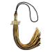 Endea Graduation Mixed Double Color Tassel with Gold Date Drop (Black/Gold, 2023) Black/Gold 2023